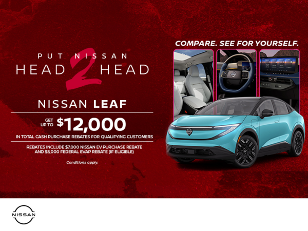 Get the 2026 Nissan Leaf