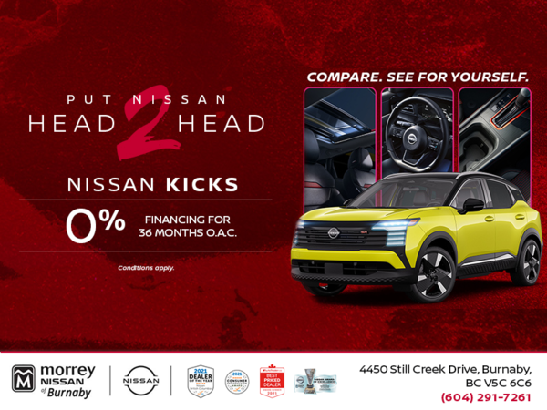 Get the 2026 Nissan Kicks Today!