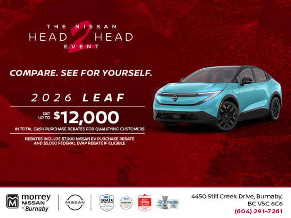 Get the 2026 Nissan Leaf
