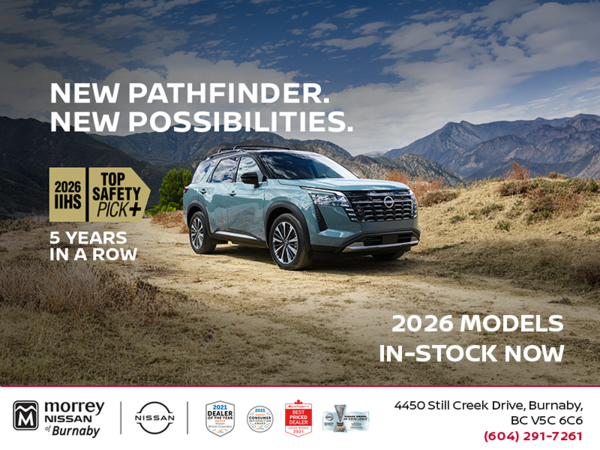 Get the 2026 Nissan Pathfinder Today!