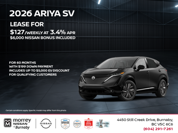 2026 Nissan Ariya