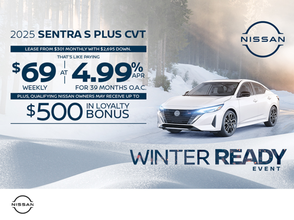 Get the 2024 Nissan Sentra Today!