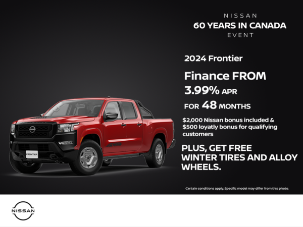 Get the 2024 Nissan Frontier Today!