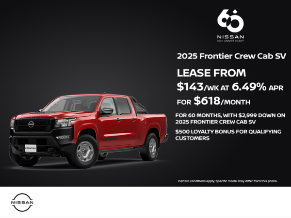Get the 2025 Nissan Frontier Today!