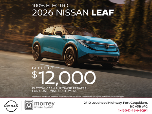 Get the 2026 Nissan Leaf
