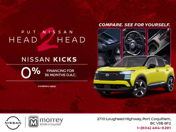 Get the 2026 Nissan Kicks Today!