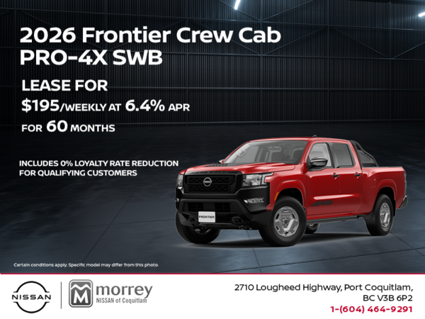 2026 Nissan Frontier