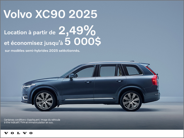 Le Volvo XC90 2025