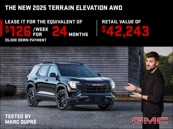 The 2025 GMC Terrain