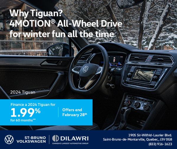 Get the 2024 Volkswagen Tiguan