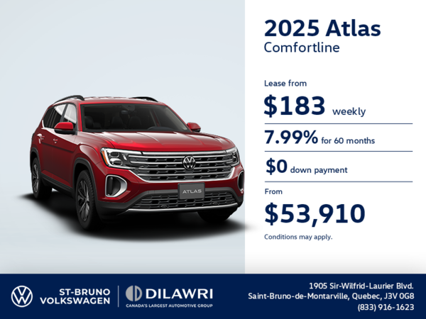 Get the 2025 Volkswagen Atlas