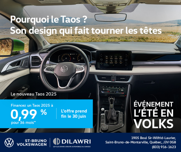 Procurez-vous le Volkswagen Taos 2025