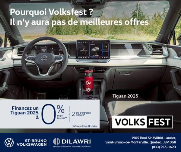 Procurez-vous le Volkswagen Tiguan 2025