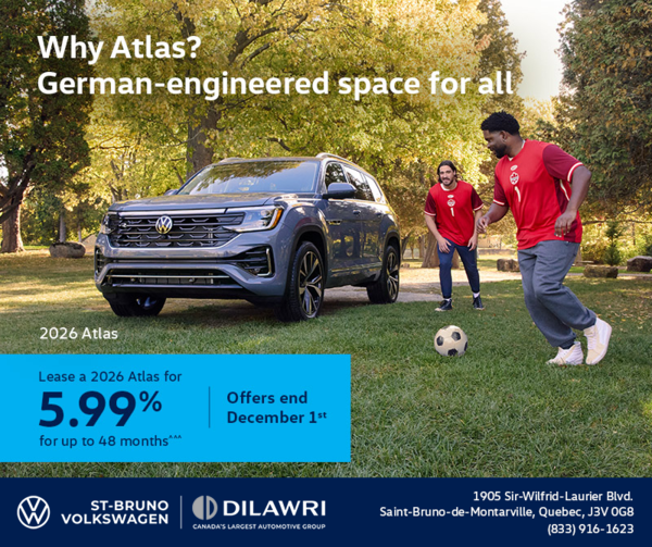 Get the 2026 Volkswagen Atlas