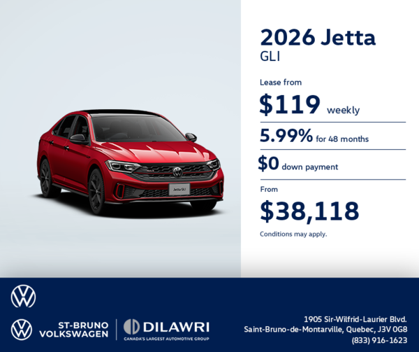 Get the 2025 Volkswagen Jetta GLI