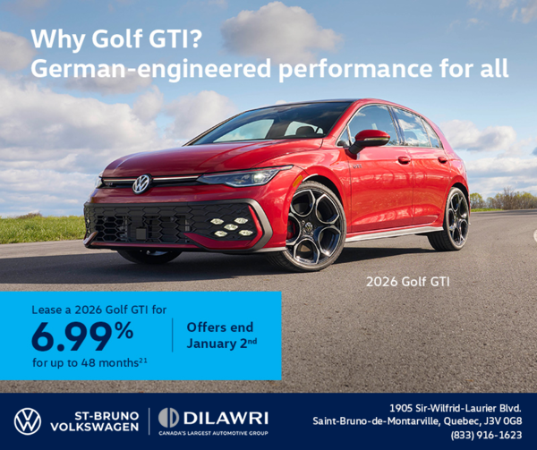 Get the 2026 Volkswagen Golf GTI