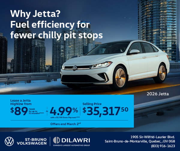 Get the 2026 Volkswagen Jetta