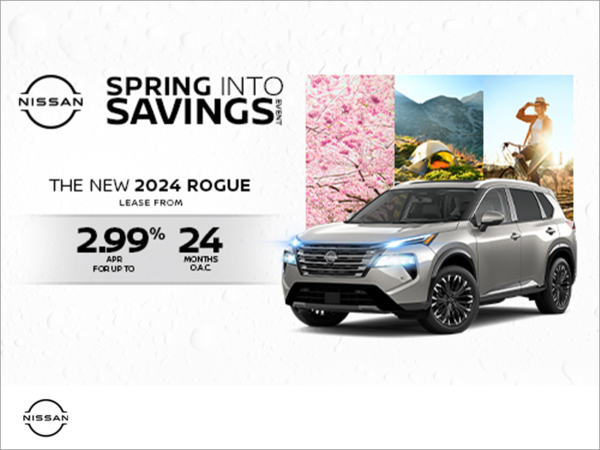 Get the 2024 Nissan Rogue Today!