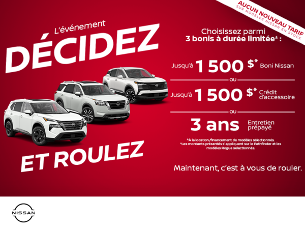 L’événement mensuel Nissan