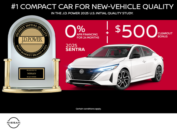 Get the 2025 Sentra Today!