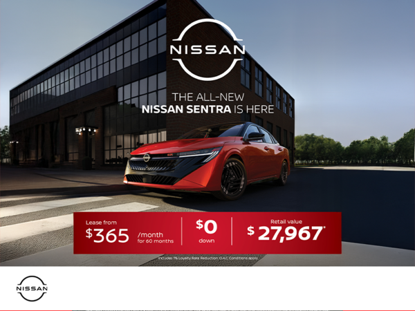 Get the 2026 Sentra Today!