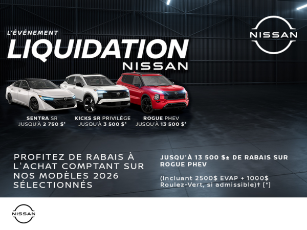 Événement mensuel Nissan