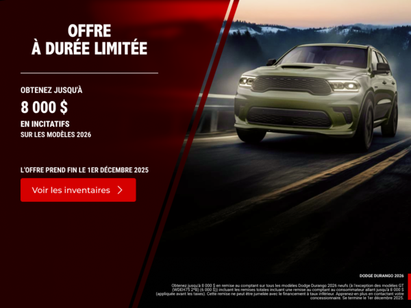 L'événement mensuel de Dodge