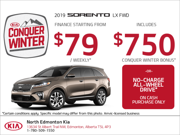 Get the 2019 Kia Sorento!