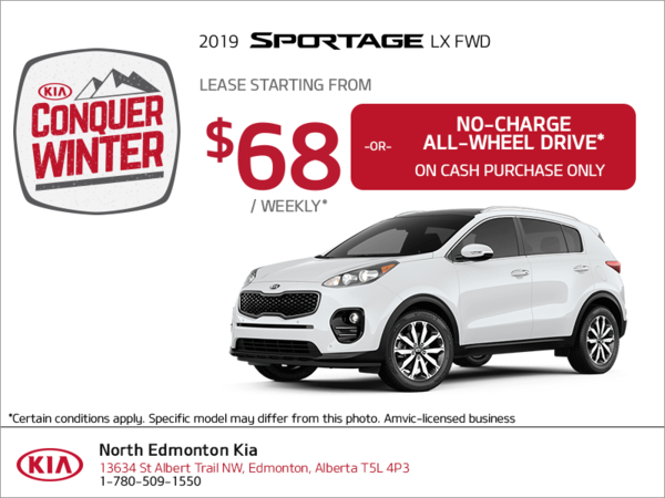 Get the 2019 Kia Sportage!