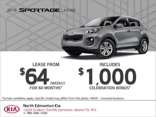 Get the 2019 Kia Sportage!