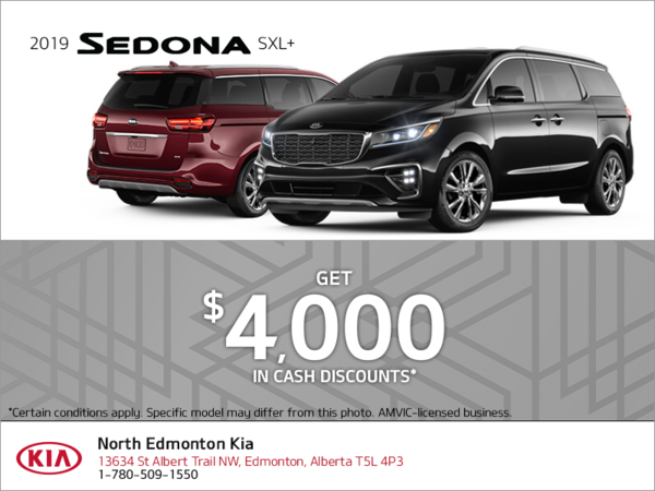 Get the 2019 Kia Sedona