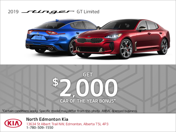 Get the 2019 Kia Stinger