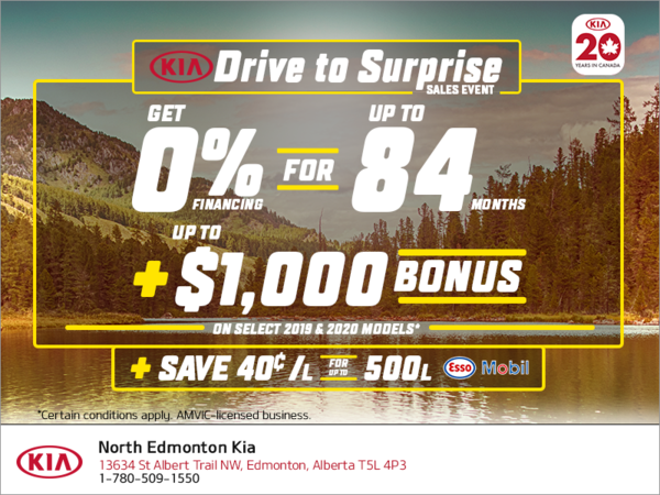 The Kia Drive to Surprise Sales Event!