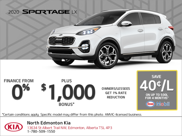Finance the 2020 Kia Sportage!
