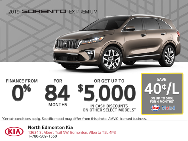 Get the 2019 Kia Sorento!