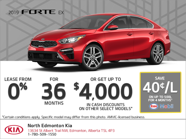 Lease the 2019 Kia Forte!