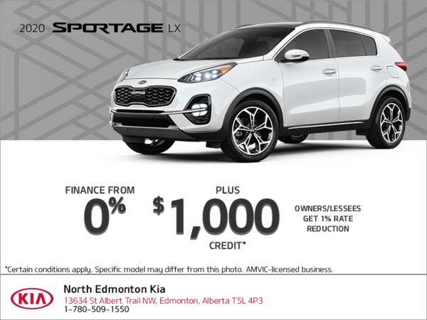 Finance the 2020 Kia Sportage!