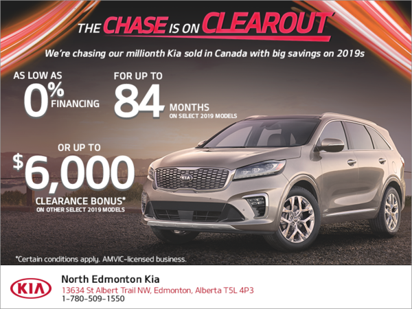 The Kia Chase Is On Clearout!