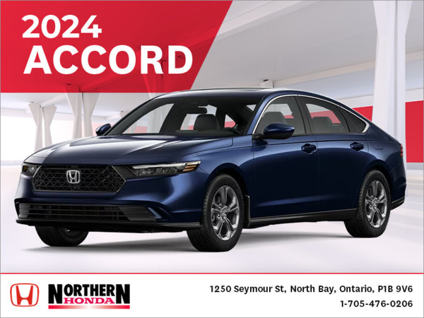 Get the 2024 Honda Accord!