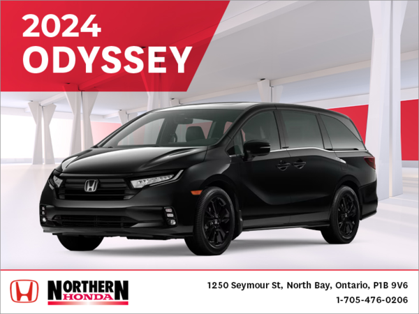 Get the 2024 Honda Odyssey!