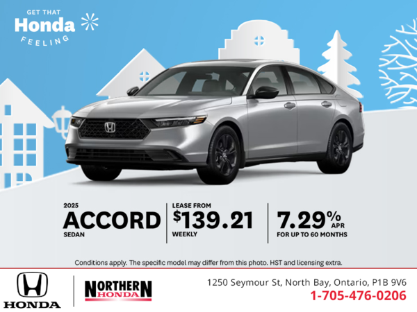 Get the 2025 Honda Accord!