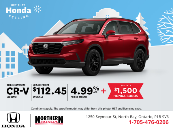 Get the 2025 Honda CR-V!