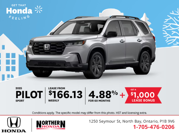 Get the 2025 Honda Pilot