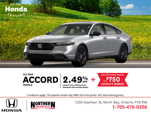 Get the 2025 Honda Accord!