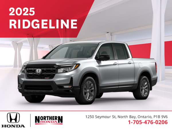 Get the 2025 Honda Ridgeline!