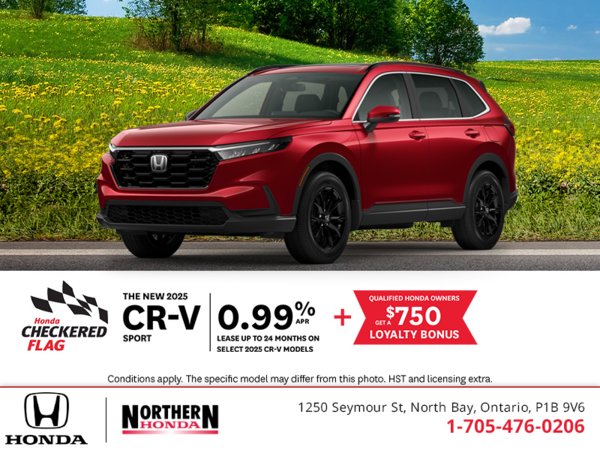 Get the 2025 Honda CR-V!