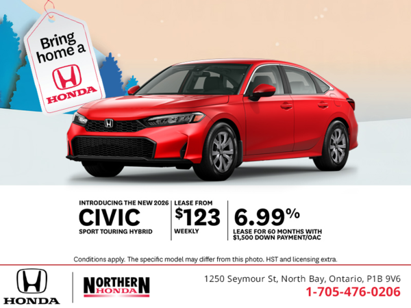 Get the 2026 Honda Civic Hybrid!