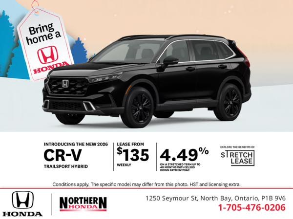 Get the 2026 Honda CR-V hybrid!