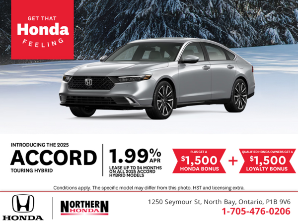 Get the 2025 Honda Accord!