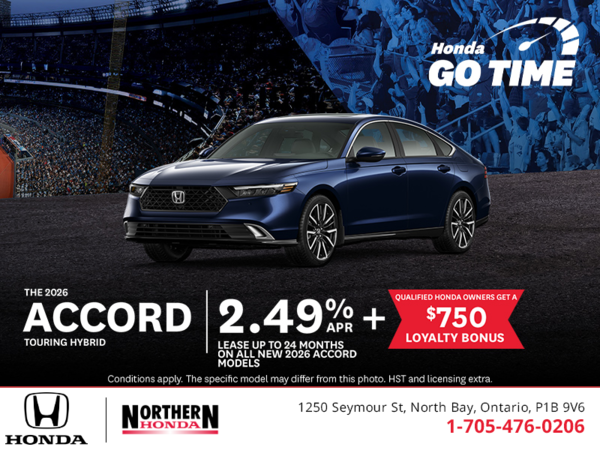 Get the 2026 Honda Accord!